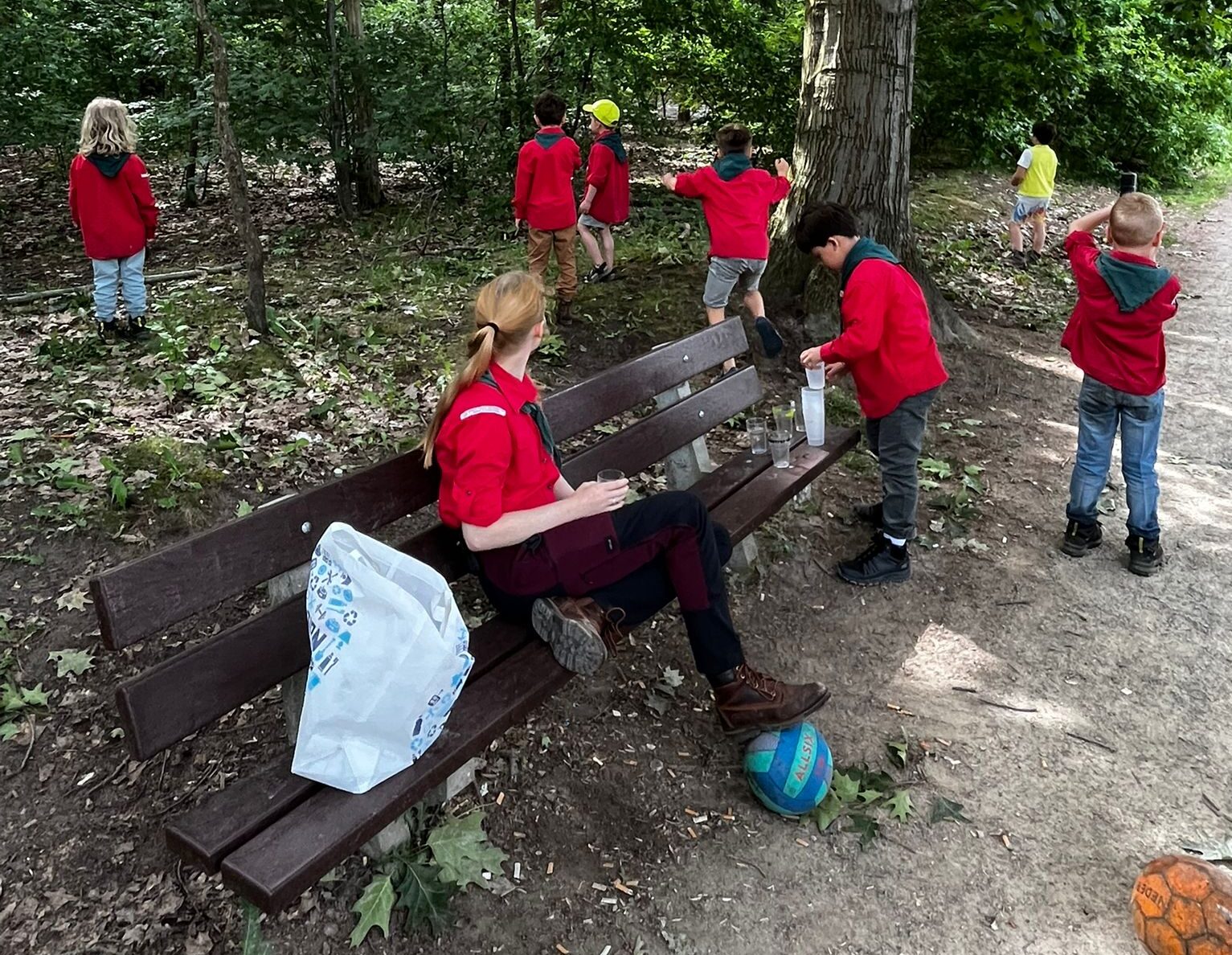 Speurtocht en spelletjes bij CSI