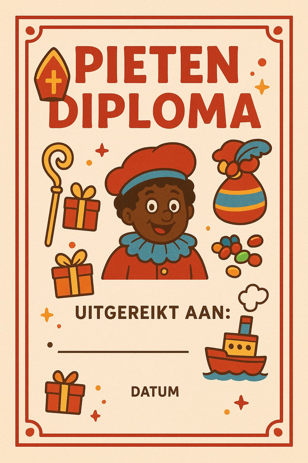 Sinterklaas programma